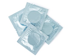 pack of condoms for dogging session